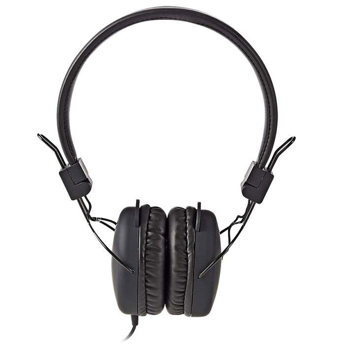 On-Ear Ακουστικά με Καλώδιο 1.2m Nedis HPWD1100BK Μαύρα