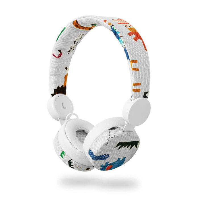 On-Ear Ενσύρματα Ακουστικά N-Imal Elephant White Nedis HPWD4104WT