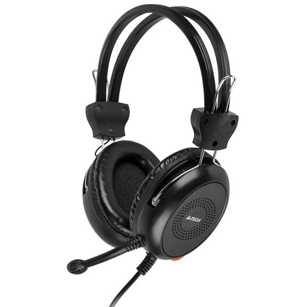 A4Tech Headset HS-30, 3.5mm, 40mm Ακουστικά, Μαύρα