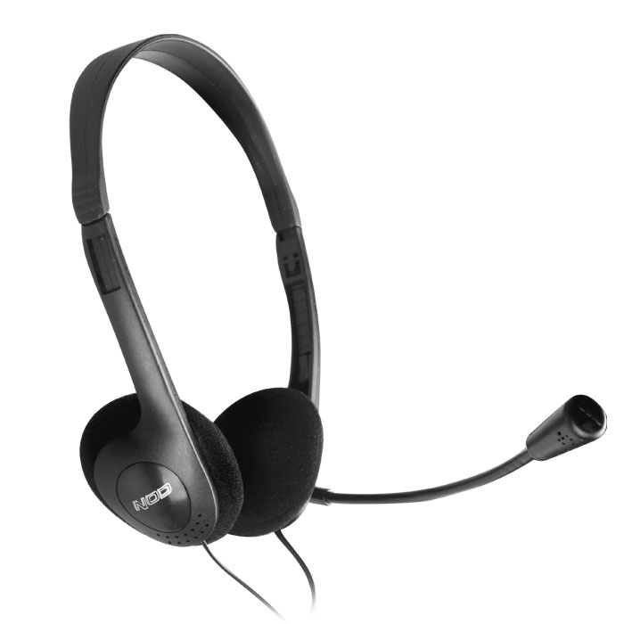 Στερεοφωνικό Headset 2x3.5mm Nod Prime Μαύρο