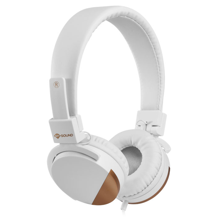 Στερεοφωνικά Ακουστικά με Μικρόφωνο 3.5mm Meliconi 497458 Speak Metal White