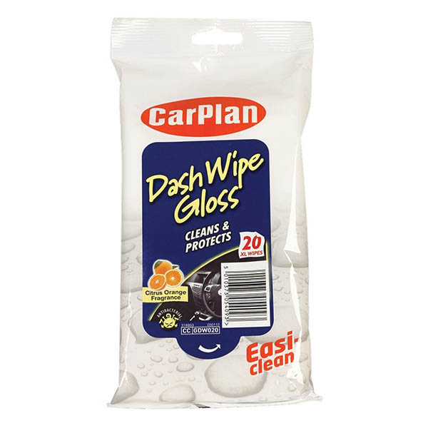 Πανάκια για Πλαστικά Εσωτερικού Χώρου Dash Wipe Gloss CarPlan CP-GDW020 20τμχ SΗΡ.ΟΙΚ.89683