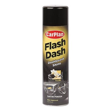 Σπρέυ Ταμπλώ Flash Dash Satin Finish Vanilla 500ml CarPlan CP-FSV506