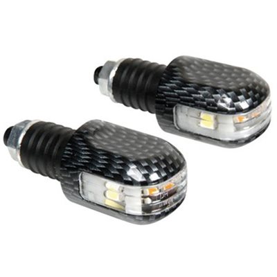 Αντιβαρο Τιμονιου Με Φλασ+led Carbon