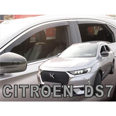 Heko Citroen Ds7 Crossback 5d 2018+ Σετ Ανεμοθραυστες Αυτοκινητου Απο Ευκαμπτο Φιμε Πλαστικο Heko - 4 Τεμ. ΑΝΕΜ.SET12270