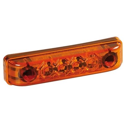 Lampa Φως Φορτηγου 16x65mm 4led 24v Πορτοκαλι L9838.4