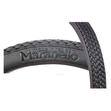 Καλύμμα Τιμονιού 33/37 Maranello OtoTop 90016/OTO Μαύρο-Κόκκινη Ραφή