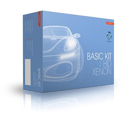 HB3 12V 8.000K Basic Ballast Kit Xenon M-Tech XEN.KDCMPHB38/MT