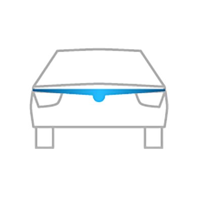 Ανεμοθραύστης Καπώ VW Caddy 04-10 /Touran 03-08 Heko ΑΝΕΜ.F.02120