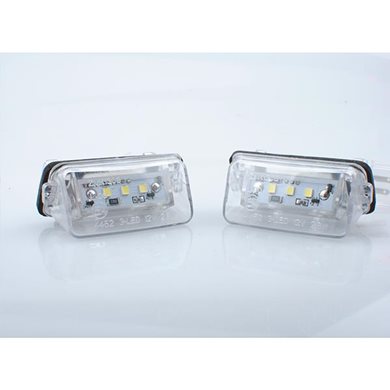 Peugeot 206/207/206/307/406/407 Citroen C3/C4/C5/Saxo Φως Πινακίδας Led 2τμχ M-Tech CLP016/MT