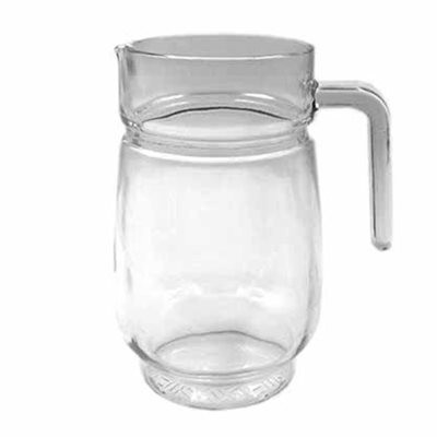 Κανάτα Γυάλινη Οβαλ 1500ml Home&Style 00813006-12