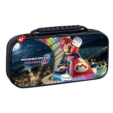 Big Ben Official Travel Case Mario Kart 8 Black - Nintendo Switch Accessory