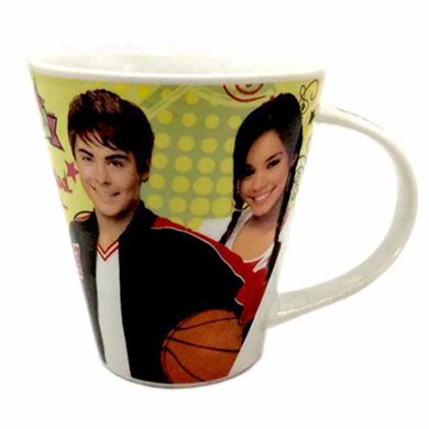 Κούπα Πορσελάνης Κωνική High School Musical 430ml Home&Style 00441309-36 Σετ 6τμχ