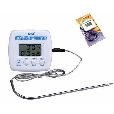 Ψηφιακό Θερμόμετρο με Βελόνα & Χρονόμετρο Home&Style 7356611-180/30