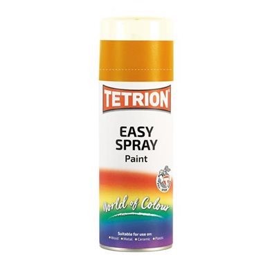 Χρωμα Σε Σπρευ Χρυσο Tetrion Easy Spray Gold Πολλαπλων Χρησεων 400ml