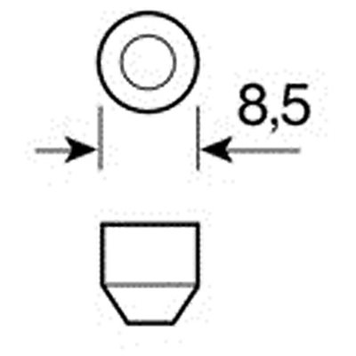 Λαμπάκι Πλαφονιέρας C5W 11X35mm Lampa 5841.9-LM 1τμχ