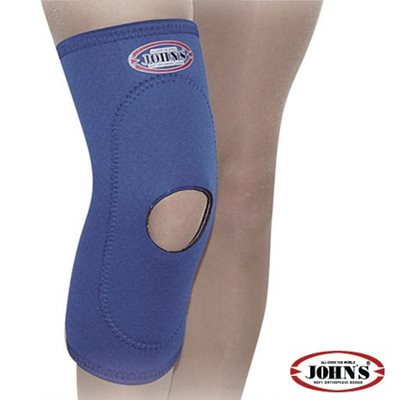 Basic Pro Επιγονατίδα με Ενίσχυση & Τρύπα Neoprene John's 120131 Μπλέ Μέγεθος XS