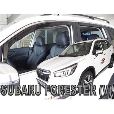 Heko Subaru Forester 5d 2019+ - Σετ Ανεμοθραυστες Απο Ευκαμπτο Φιμε Πλαστικο Heko - 4 Τεμ. ΑΝΕΜ.SET28528