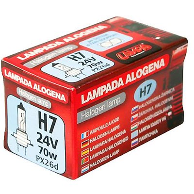 Lampa Λαμπα Αλογονου Η7 24v 70w (px26d) L9821.4