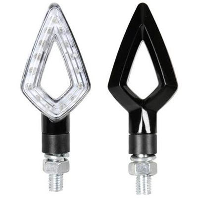 Lampa Φλας Kier Μαύρο Led 75x36mm 9024.7-LM