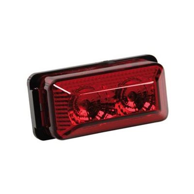 Lampa Φως Φορτηγού 24v 2led 70x35mm Κόκκινο L9839.2