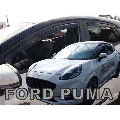 Heko Ford Puma 5d 2019+ Σετ Ανεμοθραυστες Αυτοκινητου Απο Ευκαμπτο Φιμε Πλαστικο Heko - 4 Τεμ. ΑΝΕΜ.SET15335
