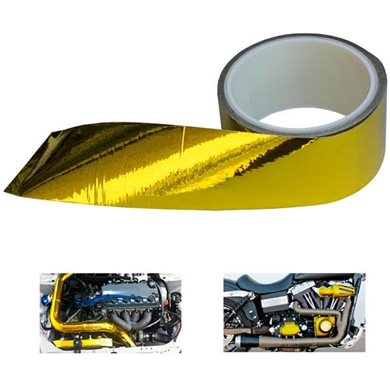 Καλυμμα (ταινια) Μονωτικο Εξατμισης 50mm X 15mt Wrapping Kit Gold (μεχρι 550 Βαθμους Κελσιου)