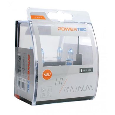 H1 12V 55W P14.5 Powerteck Platinium 2τμχ M-Tech PTZPT1-DUO/MT