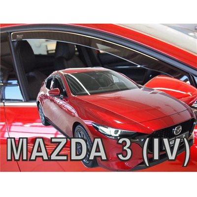 Heko Mazda 3 5d Hb 2019+ Ζευγαρι Ανεμοθραυστες Απο Ευκαμπτο Φιμε Πλαστικο Heko - 2 Τεμ. ΑΝΕΜ.23175