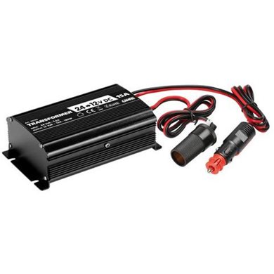 Μετασχηματιστης Αναπτηρα Απο 24v (7,5α) Σε 12v (15a) 180w Με Καλωδιο 75cm