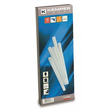 Ραβδοι Θερμοκολλησης 12mmx28cm Kemper - 18 Τεμ.