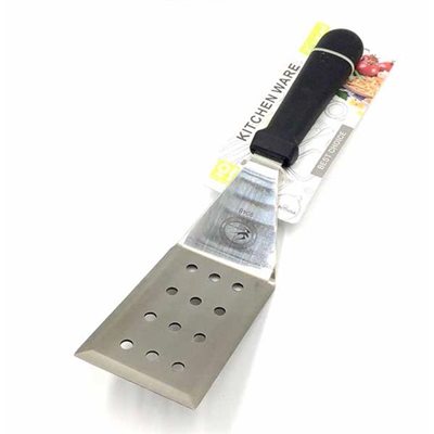 Σπάτουλα με Τρύπες Inox με Πλαστική Λαβή Home&Style 735011-120/12