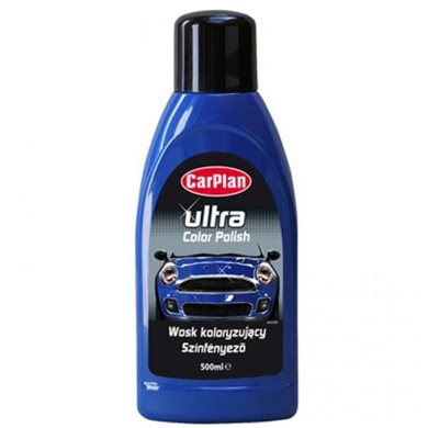 Γυαλιστικο Υγρο Ultra Για Μπλε Χρωμα Carplan Ultra Color Polish Blue 500ml