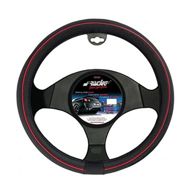 Καλύμμα Τιμονιού 37/39 Speed Simoni Racing SRCVT/40 Μαύρο-Κόκκινη Ρίγα