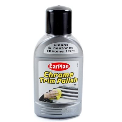 Γυαλιστικό Υγρό για Επιφάνειες με Χρώμιο Chrome Trim Polish 375ml CarPlan CP-CTP375