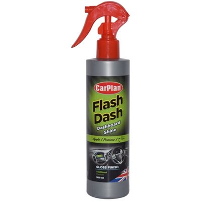 Σπρέυ Ταμπλώ με Αντλία Γυαλιστερό Flash Dash Apple 300ml CarPlan CP-FDA300