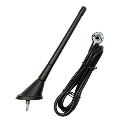 Κεραία Αυτοκινήτου Universal 18cm με Καλώδιο Lampa L4025.9