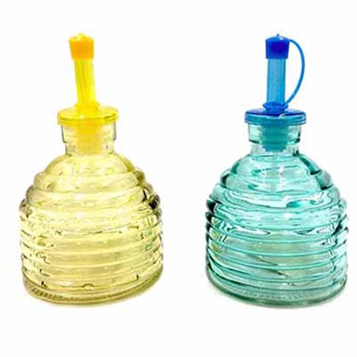 Μπουκάλι Λαδιού Κοντό με Πλαστικό Κεραστήρι 250ml Home&Style 0263029-36