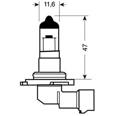 H12 Αλογόνου 12V 53W Lampa L5798.0 1τμχ