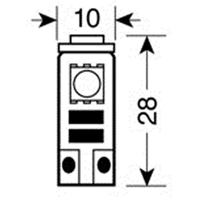 Λαμπάκι Canbas T10 Τριπλοεστιακό Lampa 5846.2-LM 2τμχ