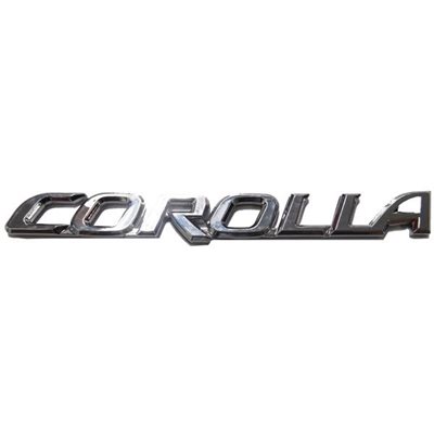 Race Axion Toyota Corolla Πλαστικο Σημα 3d Για Πορτ Μπαγκαζ 18 Χ 2,3 Cm Χρωμιο (αυτοκολλητο) - 1 Τεμ. ΣΗΜΑ.COROLLA-TH