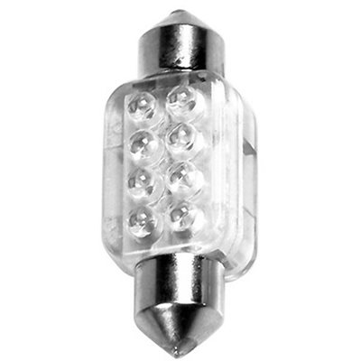 Λαμπάκι Πλαφονιέρας 8 Led 13x35mm Λευκό Lampa L5843.4 1τμχ