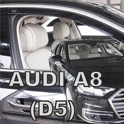Heko Audi A8 D5 4d 2017+ Ζευγαρι Ανεμοθραυστες Απο Ευκαμπτο Φιμε Πλαστικο Heko - 2 Τεμ. ΑΝΕΜ.10261