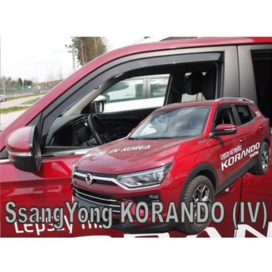 Heko Ssangyong Korando 5d 2019+ Ζευγαρι Ανεμοθραυστες Απο Ευκαμπτο Φιμε Πλαστικο Heko - 2 Τεμ. ΑΝΕΜ.28914