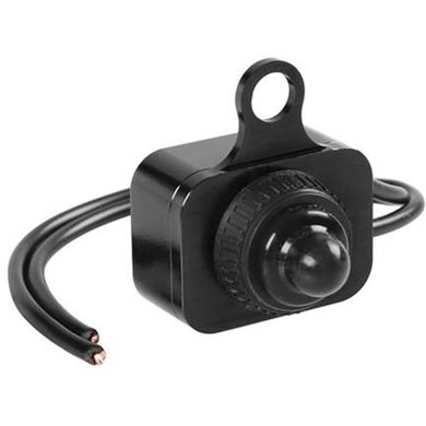 Διακοπτης 12v 6a Τιμονιου Μοτο Αδιαβροχος 6mm Μαυρος 1τεμ.