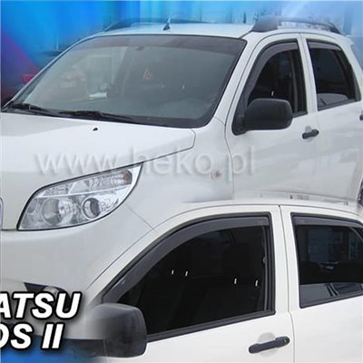 Heko Daihatsu Terios 2 5d 2006-2013 Ζευγαρι Ανεμοθραυστες Απο Ευκαμπτο Φιμε Πλαστικο Heko - 2 Τεμ. ΑΝΕΜ.13222