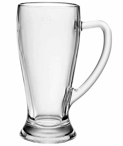 Ποτήρι Μπύρας με Χέρι Bavaria 500ml Home&Style 3735819/1-24/2 Σετ 2τμχ