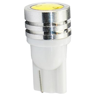 W5W 12V T10 W2.1x9.5D Led 1xHp Λευκό Καρφωτό Ακάλυκο 2τμχ M-Tech LB014W/MT