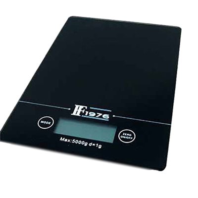 Ψηφιακή Ζυγαριά Κουζίνας 5kg με 2 Μπαταρίες Home&Style 73514191118Β-20 Μαύρη