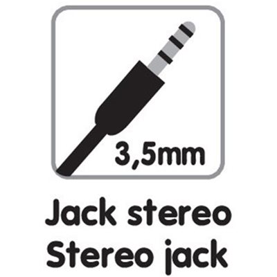 Lampa Καλωδιο Ηχου Για Θυρα Aux 100cm Stereo Jack Essentials Line (jack Σε Jack 3,5 Mm) 3881.2-LM